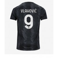 Juventus Dusan Vlahovic #9 Fotballklær Bortedrakt 2022-23 Kortermet